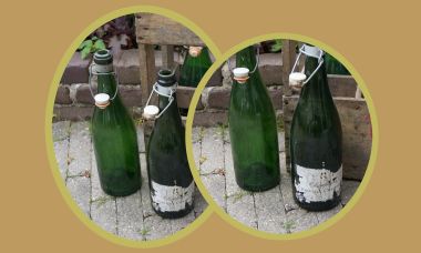 B 0611-113 Oude ciderflessen